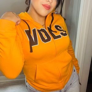 Pink hoodie